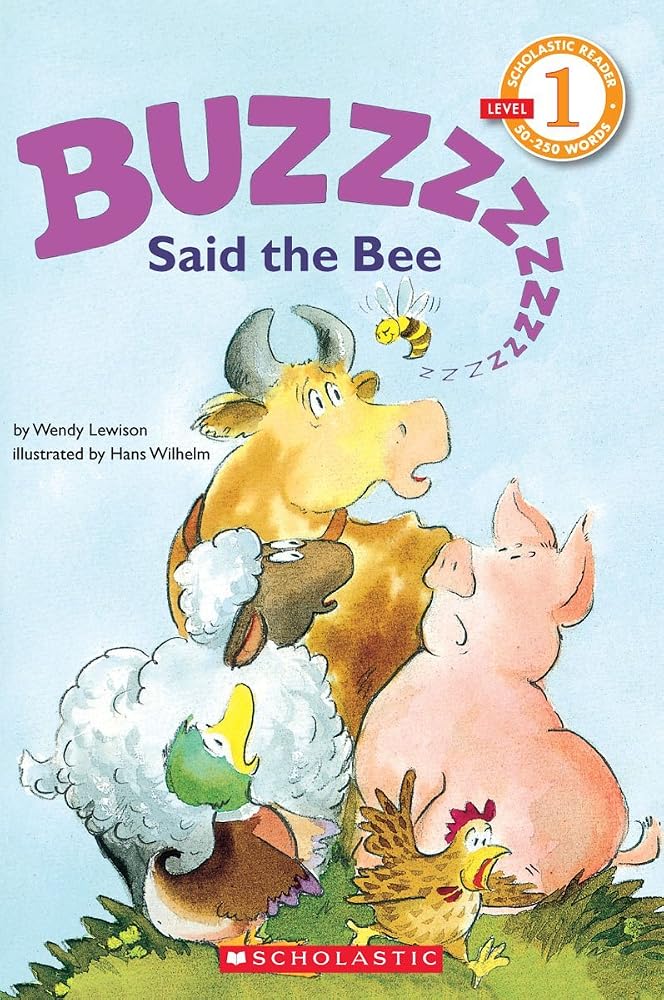 Buzz Said the Bee, Grade 1 (Hello Reader) cover image