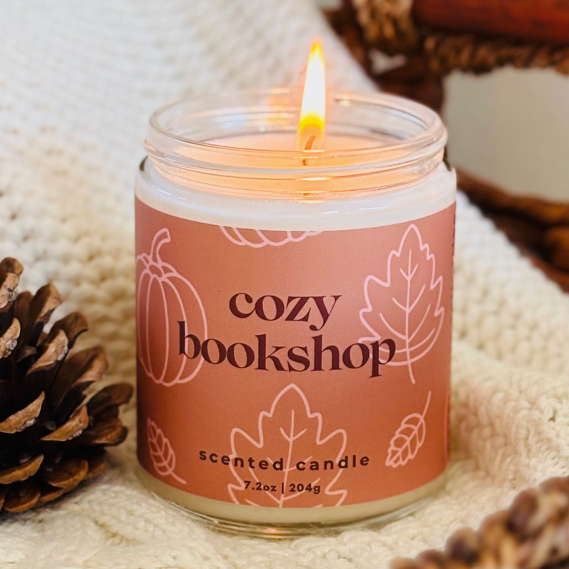 Fall Bookish Candles