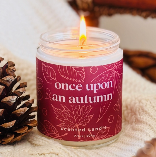 Fall Bookish Candles