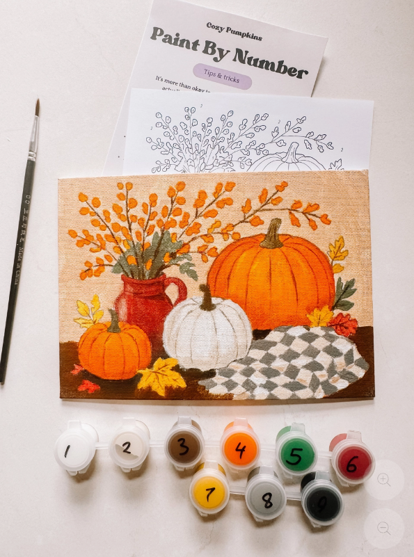 Fall Paint by Number