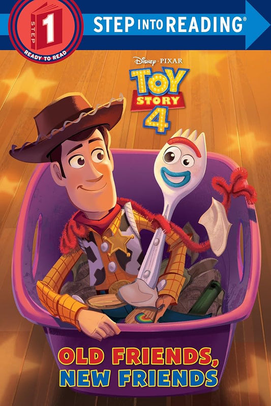 Old Friends, New Friends (Disney/Pixar Toy Story 4) (Step into Reading, Step 1) cover image